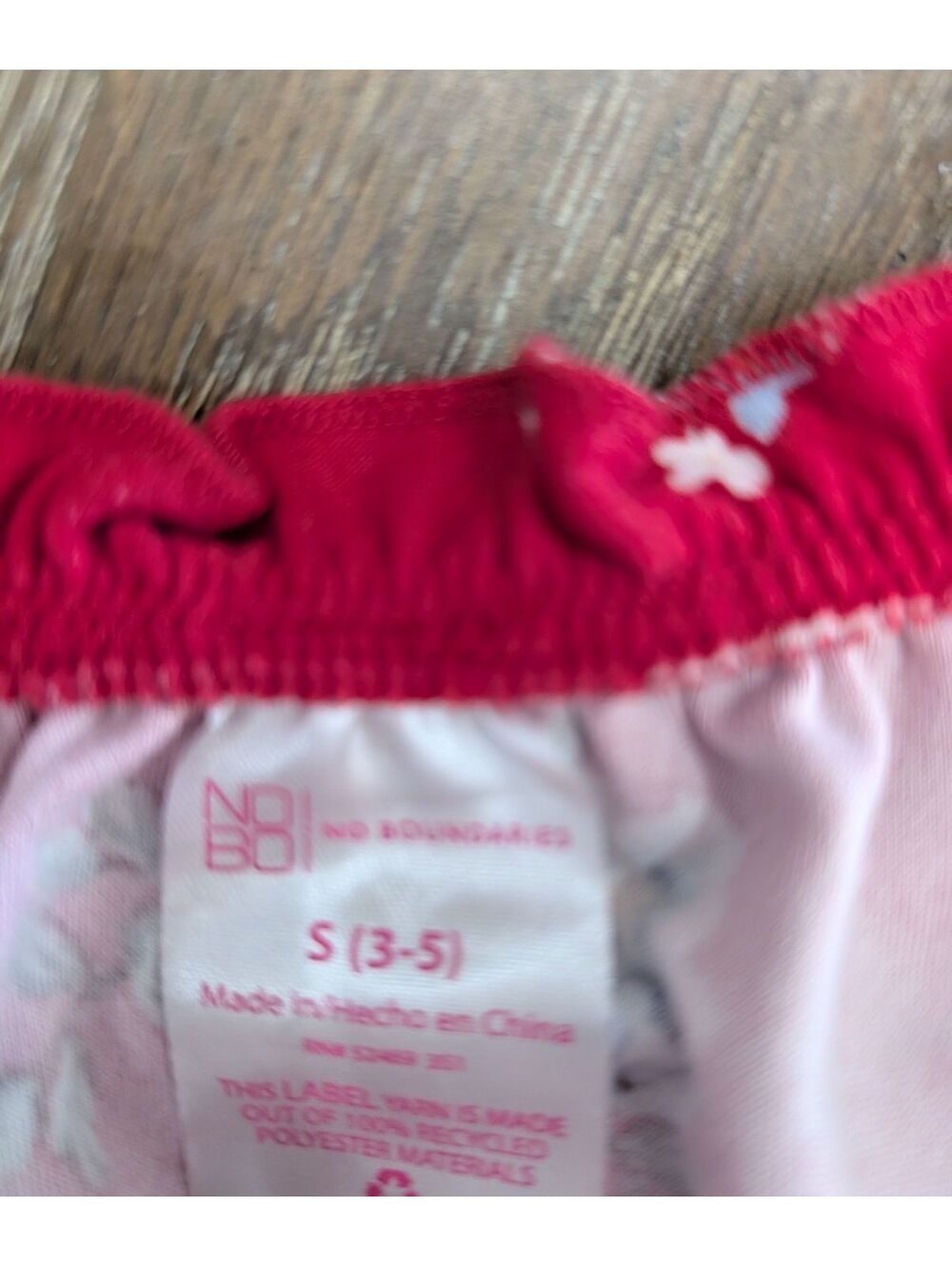 Cottagecore Red Floral Long Sleeve Dress - Picture 4 of 4